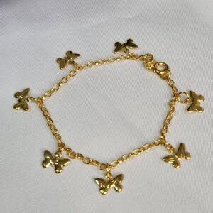 Pulseira Borboletas Infantil
