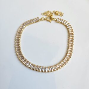 Pulseira Riviera Navete Cristal