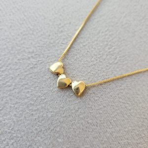 Colar Três Corações