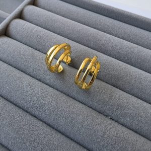 Brinco Argola Tripla