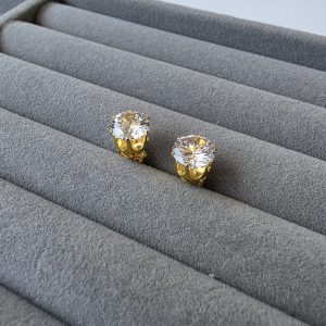 Brinco Ponto De Luz Cristal