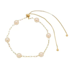 Pulseira Pérolas Ajustável