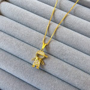 Colar Menino Cravejado