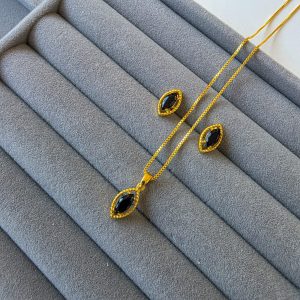 Conjunto Folha Com Zircônia