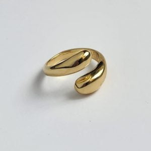 Anel Duas Garras Selena